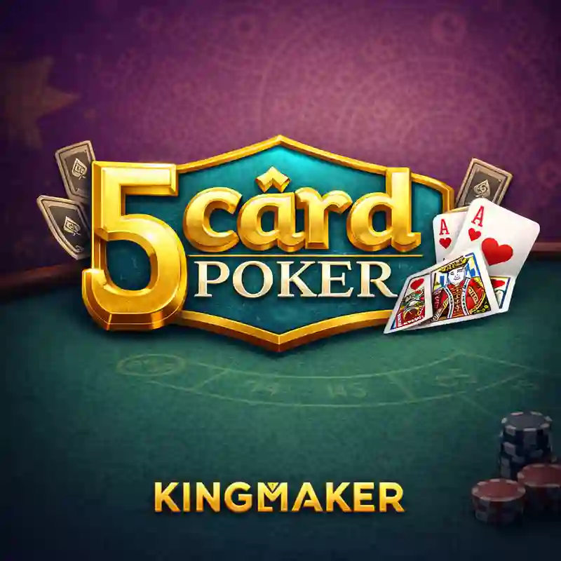 5 Card Poker luxury casino gameplay